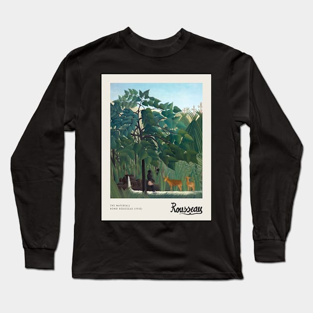 The Waterfall Long Sleeve T-Shirt by MurellosArt